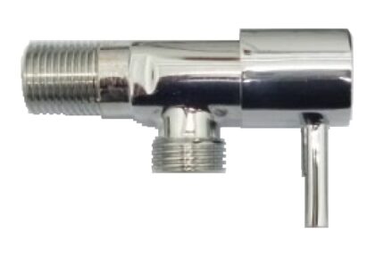 "BOLDPRISM” 1/2” Q/T ANGLE STOP COCK C/W FLANGE